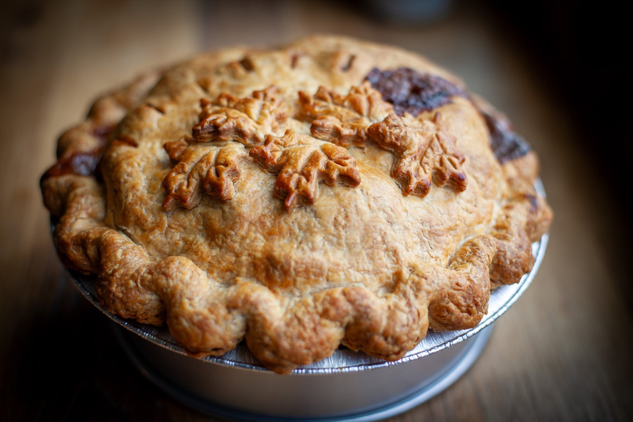 Maple Toffee Apple Pie