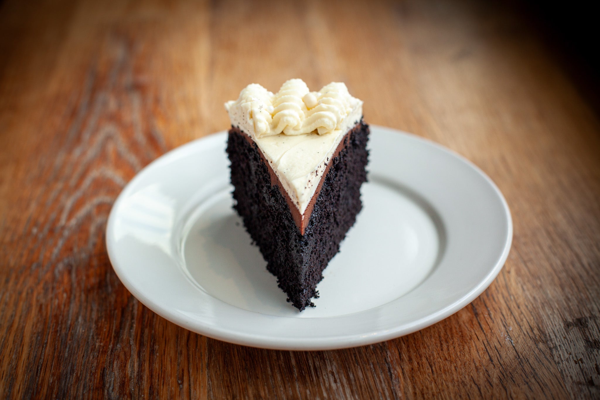 Chocolate Mint Cream Cake