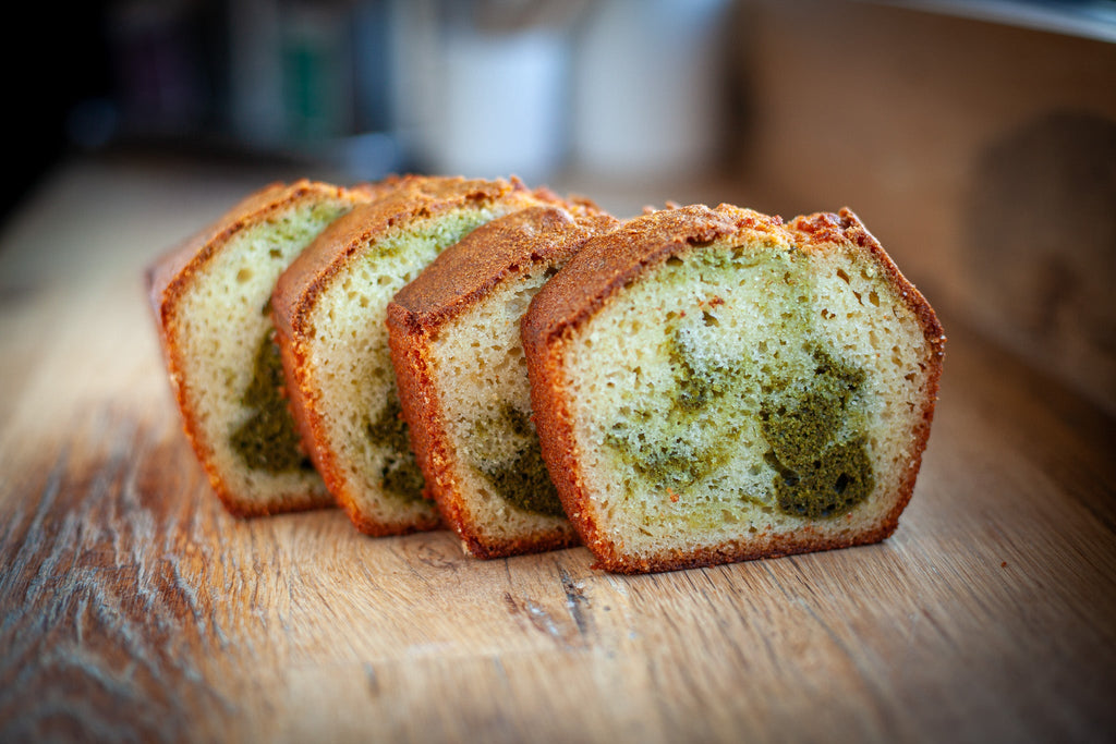 Matcha Lemon Loaf Cake